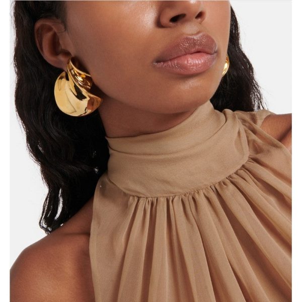 18K Saint Gold Earrings - 图片 9