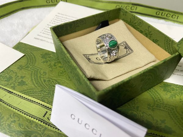 Double G Feline Garden Green Ring - 图片 9