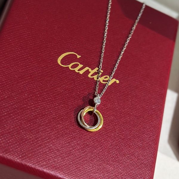 18K Trinity Necklace - 图片 12