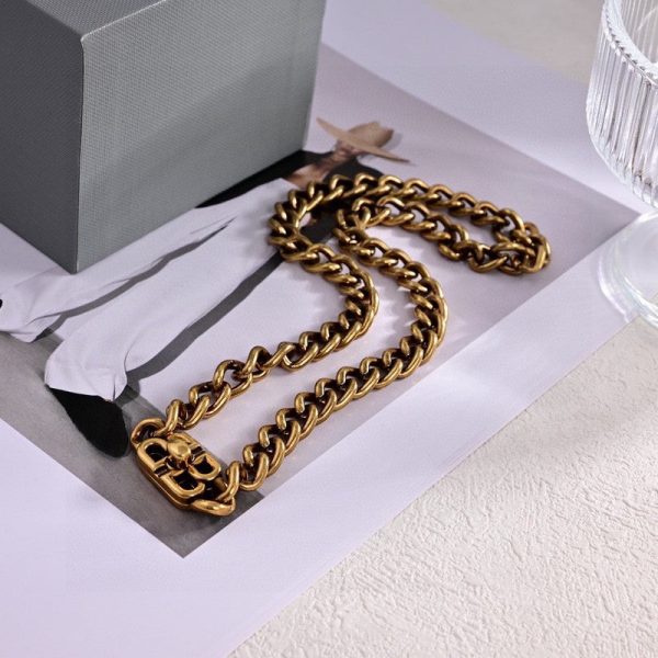 18K BB Monaco Chain Necklace - 图片 2