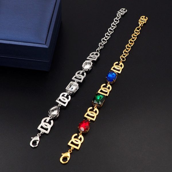 18K DG Crystals Bracelet - 图片 10