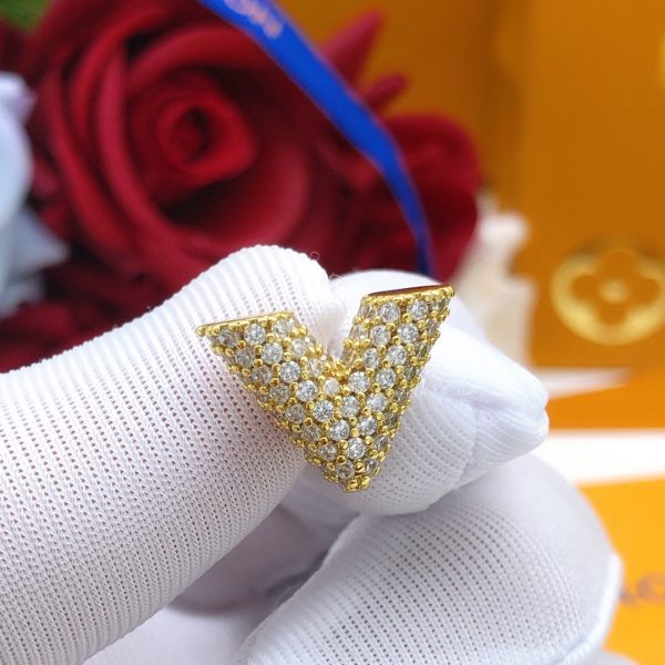 18K Louis Diamonds Earrings - 图片 2