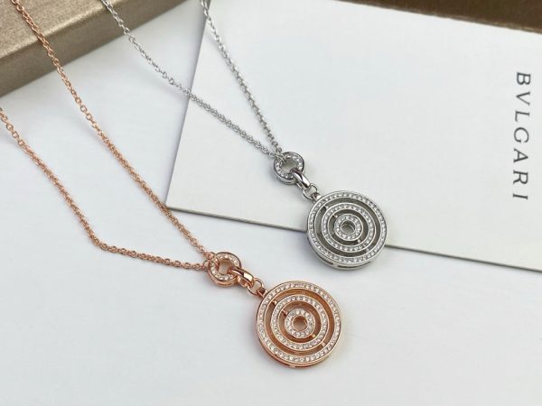 18K BV Cerchi Astrale Diamond Necklace - Image 10