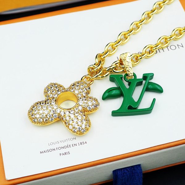 18K Louis Blooming Pendant Necklace - 图片 9