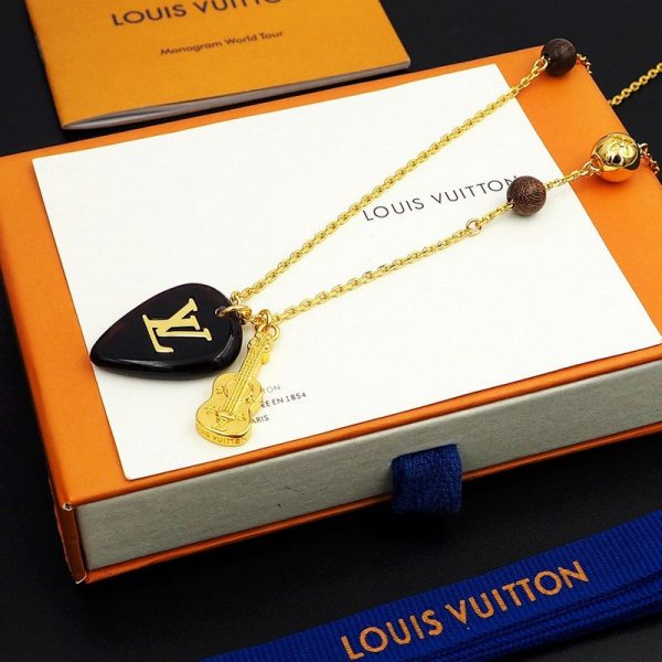 18K Louis Picks Pendant Necklace - 图片 11