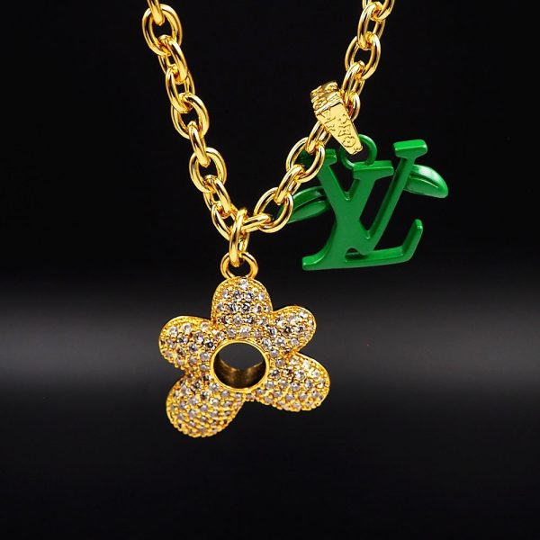 18K Louis Blooming Pendant Necklace - 图片 10