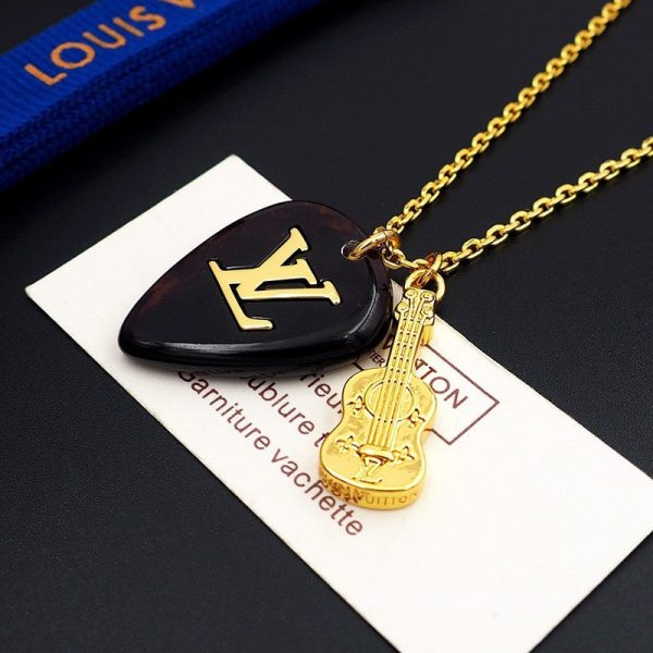 18K Louis Picks Pendant Necklace - 图片 12