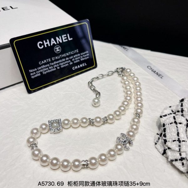 18K CC Pearl Necklace - 图片 11