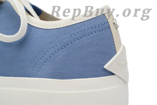 Jimmy Choo Palma Maxi Blue Canvas Platform Trainers PALMAMAXIFCYE043621 - 图片 8