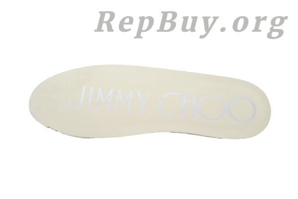 Jimmy Choo Palma Maxi White Canvas Platform Trainers (Women) PALMAFCYE - 图片 7