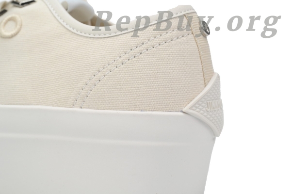 Jimmy Choo Palma Maxi White Canvas Platform Trainers (Women) PALMAFCYE - 图片 8