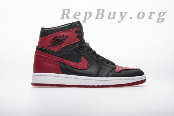 Top Version  Jordan 1 Retro High Bred Banned (2016) 555088-001 - 图片 5