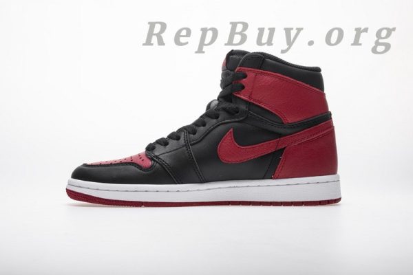Top Version  Jordan 1 Retro High Bred Banned (2016) 555088-001 - 图片 4