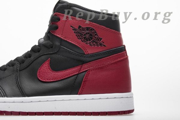 Top Version  Jordan 1 Retro High Bred Banned (2016) 555088-001 - 图片 8