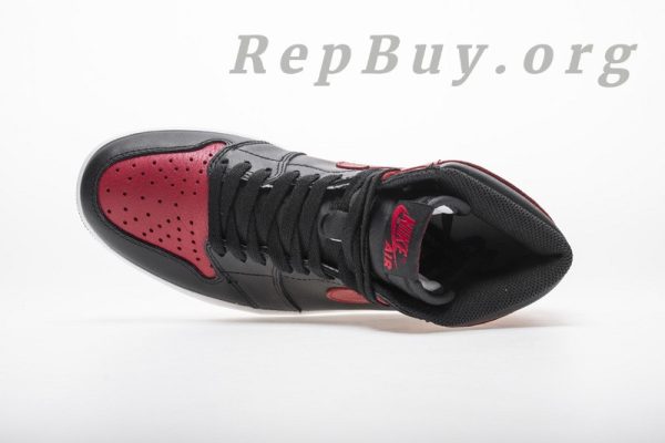 Top Version  Jordan 1 Retro High Bred Banned (2016) 555088-001 - 图片 9