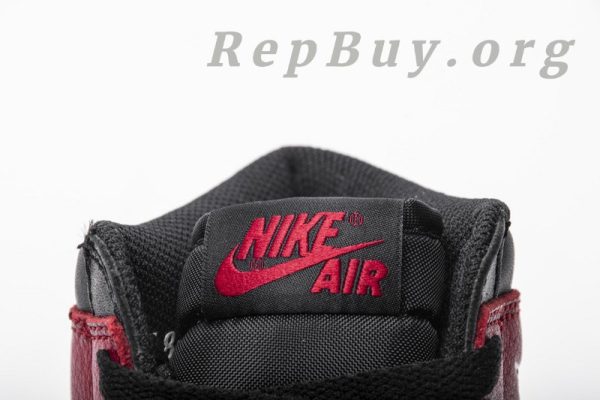 Top Version  Jordan 1 Retro High Bred Banned (2016) 555088-001 - 图片 19