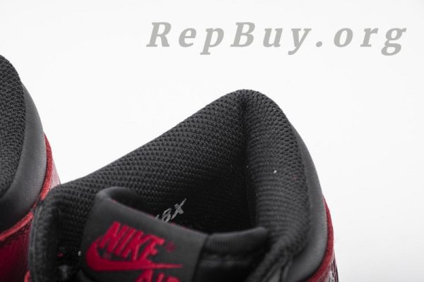 Top Version  Jordan 1 Retro High Bred Banned (2016) 555088-001 - 图片 12