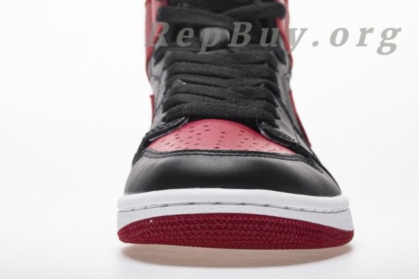 Top Version  Jordan 1 Retro High Bred Banned (2016) 555088-001 - 图片 15