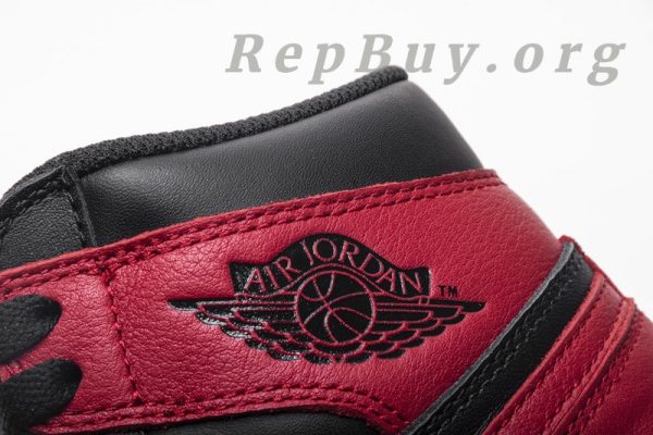 Top Version  Jordan 1 Retro High Bred Banned (2016) 555088-001 - 图片 20