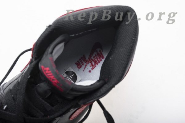 Top Version  Jordan 1 Retro High Bred Banned (2016) 555088-001 - 图片 29