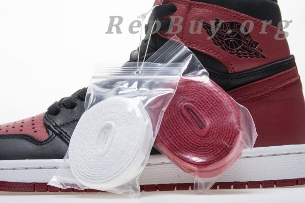 Top Version  Jordan 1 Retro High Bred Banned (2016) 555088-001 - 图片 37