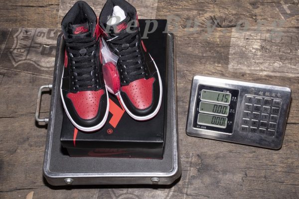 Top Version  Jordan 1 Retro High Bred Banned (2016) 555088-001 - 图片 39