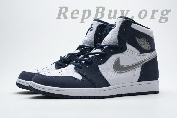 Top Version Jordan 1 Retro High COJP Midnight Navy (2020) DC1788-100 - 图片 2
