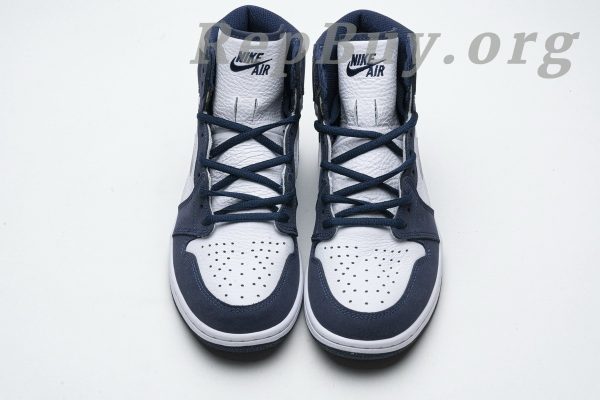 Top Version Jordan 1 Retro High COJP Midnight Navy (2020) DC1788-100 - 图片 4