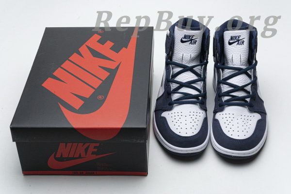 Top Version Jordan 1 Retro High COJP Midnight Navy (2020) DC1788-100 - 图片 30