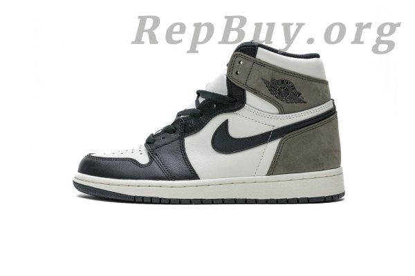 Top Version Air Jordan 1 Retro High Dark Mocha 555088-105 - 图片 5