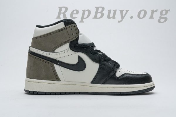 Top Version Air Jordan 1 Retro High Dark Mocha 555088-105 - 图片 7