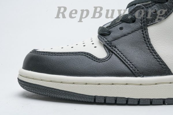 Top Version Air Jordan 1 Retro High Dark Mocha 555088-105 - 图片 11