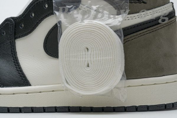 Top Version Air Jordan 1 Retro High Dark Mocha 555088-105 - 图片 21