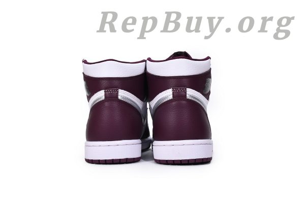 Top Version Air Jordan 1 Retro High OG Bordeaux 555088-611 - 图片 3