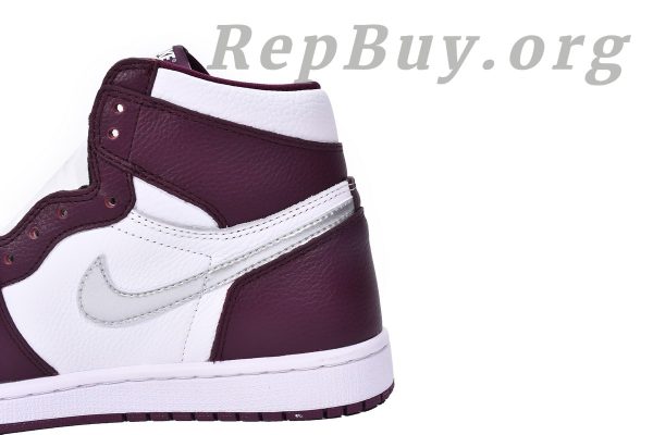 Top Version Air Jordan 1 Retro High OG Bordeaux 555088-611 - 图片 6