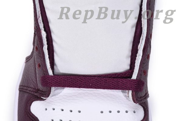 Top Version Air Jordan 1 Retro High OG Bordeaux 555088-611 - 图片 14