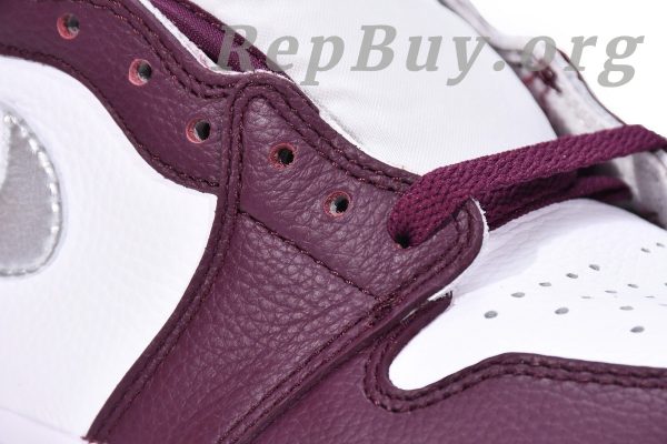 Top Version Air Jordan 1 Retro High OG Bordeaux 555088-611 - 图片 12