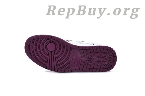 Top Version Air Jordan 1 Retro High OG Bordeaux 555088-611 - 图片 16