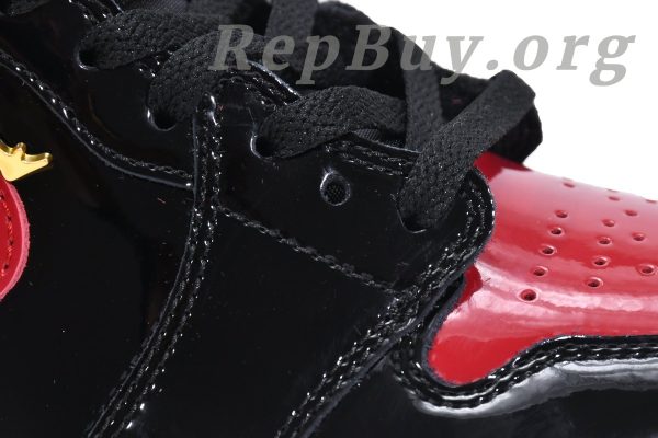Top Version Air Jordan 1 Retro High OG Patent Bred  555088-063 - 图片 12