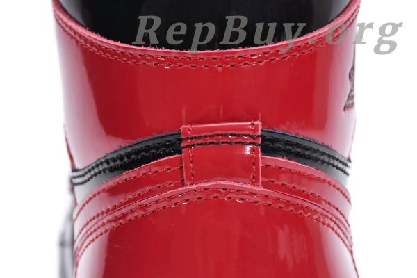 Top Version Air Jordan 1 Retro High OG Patent Bred  555088-063 - 图片 7