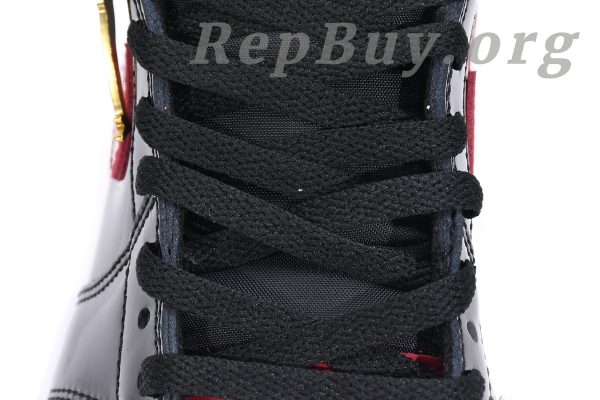 Top Version Air Jordan 1 Retro High OG Patent Bred  555088-063 - 图片 14