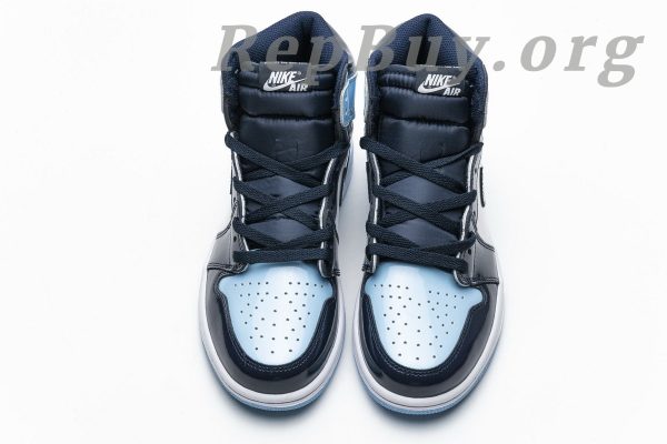 Top Version Jordan 1 Retro High UNC Patent (W) CD0461-401 - 图片 4