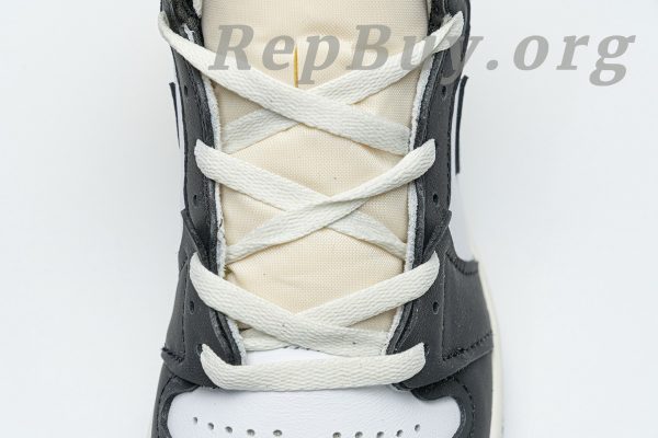 Top Version Jordan 1 Retro High White Black Volt University Gold 555088-118 - Image 10