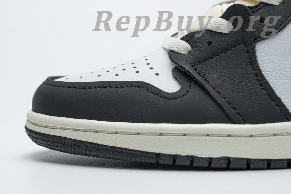 Top Version Jordan 1 Retro High White Black Volt University Gold 555088-118 - Image 12