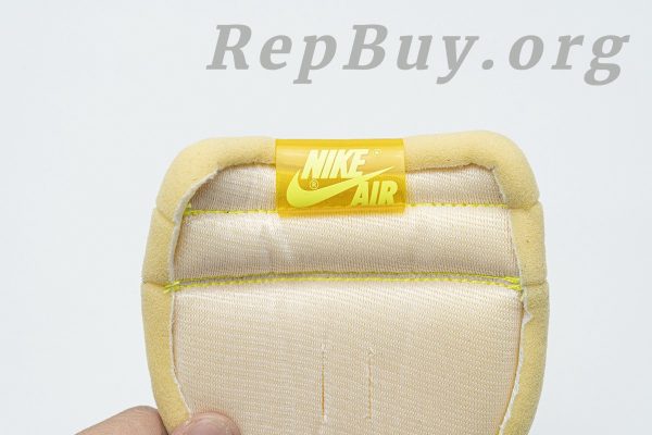 Top Version Jordan 1 Retro High White Black Volt University Gold 555088-118 - Image 19