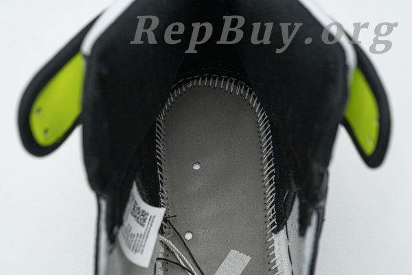 Top Version Jordan 1 Retro High White Black Volt University Gold 555088-118 - Image 21