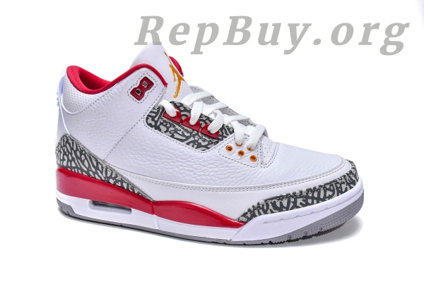 Top Version Air Jordan 3 Retro Cardinal Red CT8532-126 - 图片 3