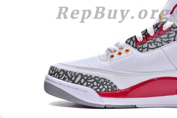 Top Version Air Jordan 3 Retro Cardinal Red CT8532-126 - 图片 7