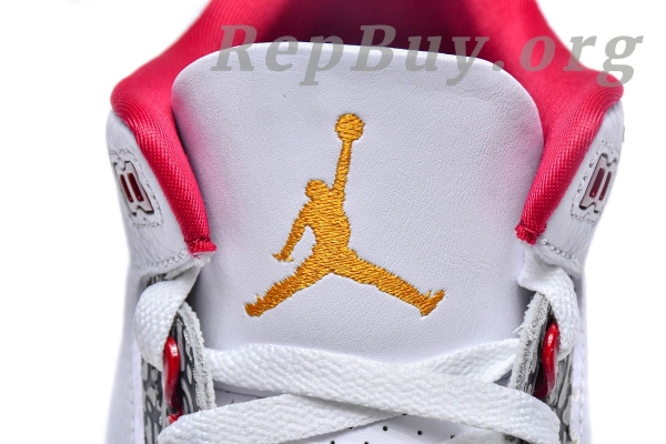 Top Version Air Jordan 3 Retro Cardinal Red CT8532-126 - 图片 13