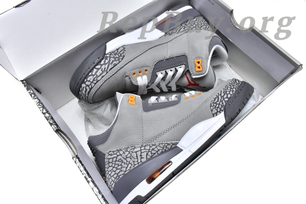 Top Version Air Jordan 3 Retro Cool Grey (2021) CT8532-012 - 图片 19